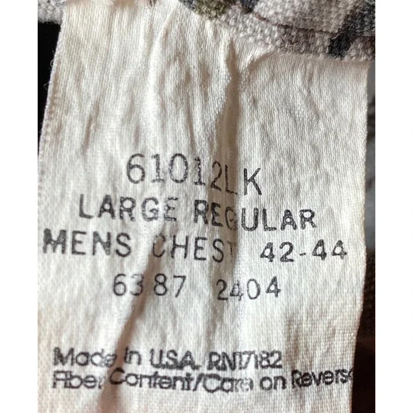 Walls USA Camo Unlined Coveralls Men’s L Altered Cropped Utility Workwear - Picture 6 of 16